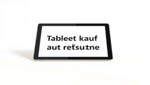 Tablet auf Rechnung