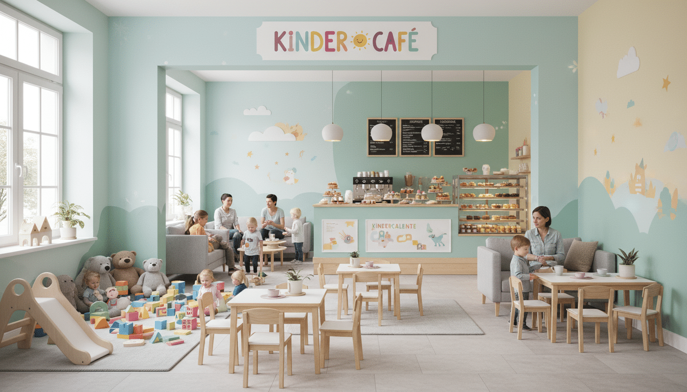 Alles über Kindercafes - Eltern-Kind-Cafés