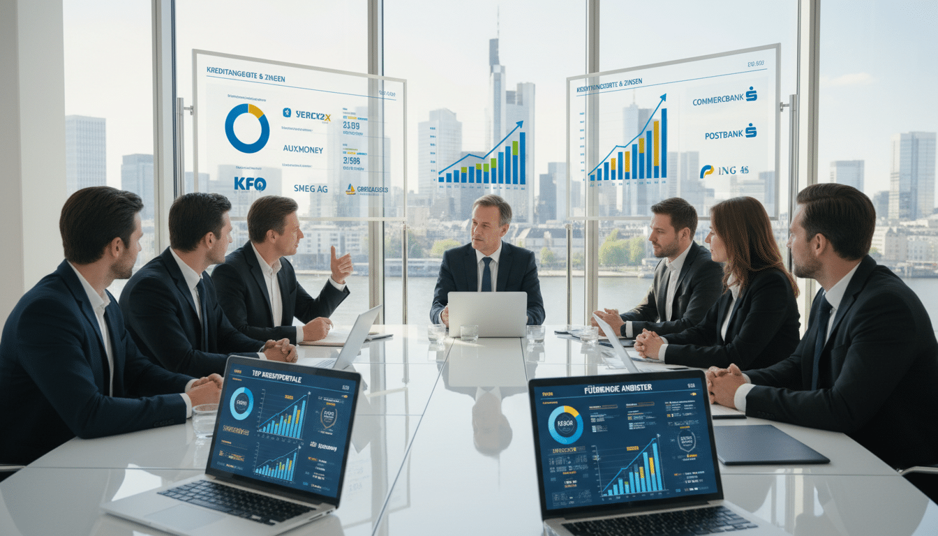 Die 15 beliebtesten Kreditportale & Kreditanbieter