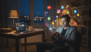 Scrollen Social Media