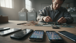 Was passiert mit alten Smartphones