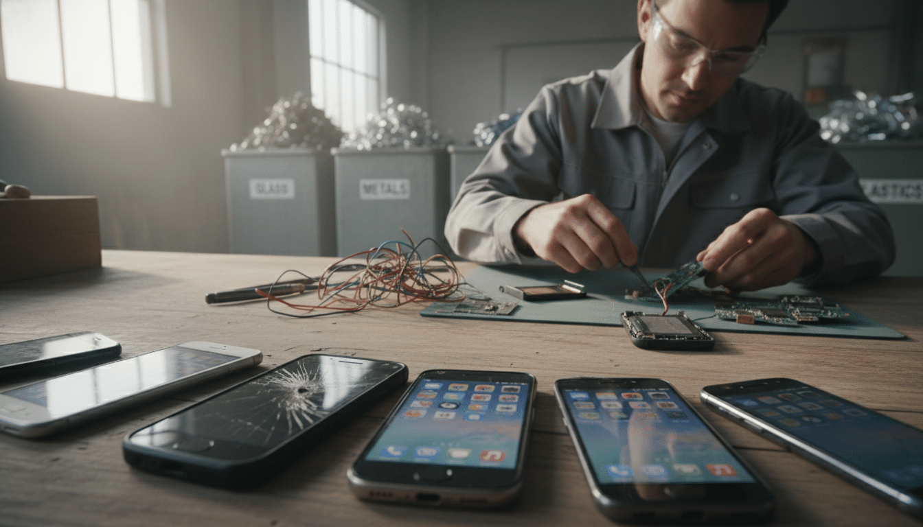 Was passiert mit alten Smartphones